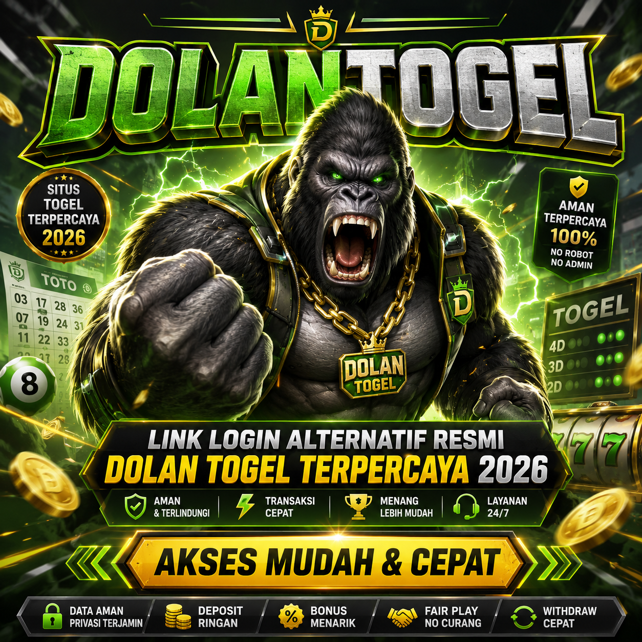 DOLANTOGEL: Link Login Alternatif Resmi Dolan Togel Terpercaya 2026