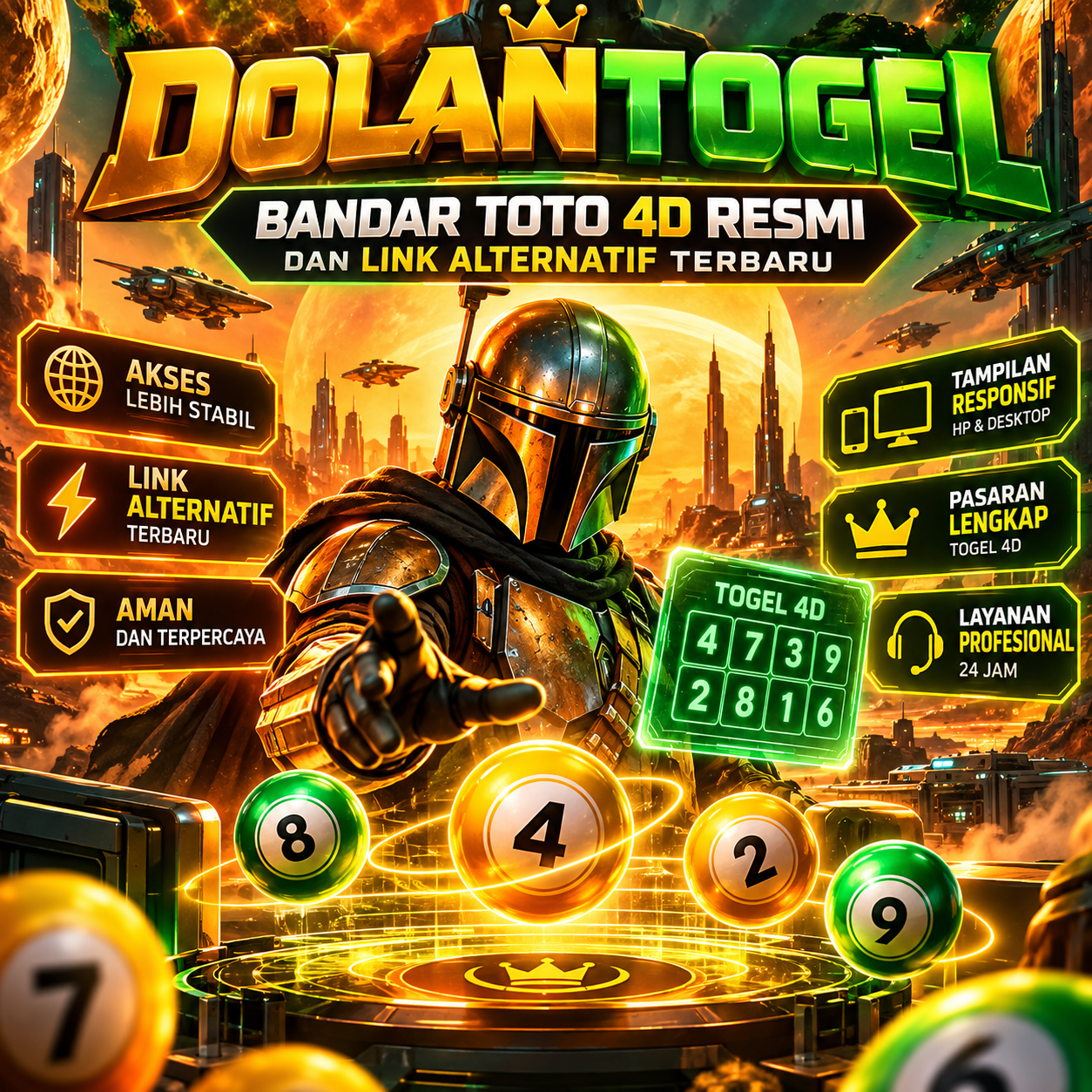 DOLANTOGEL - Bandar Toto 4D Resmi dan Link Alternatif Terbaru 